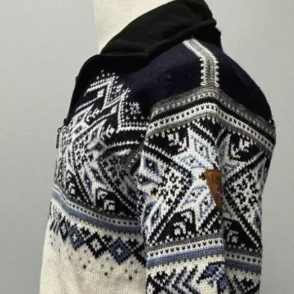 $495! NWT Men's Dale of Norway Vail Wool Windproof Sweater - Small - Picture 5 of 7